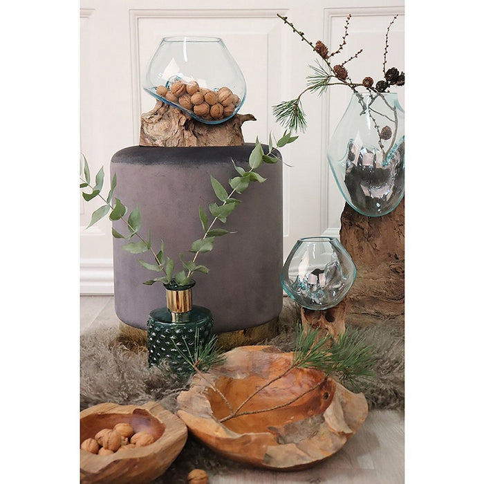 Terrario San, Marrone, Legno, 20x18x20 cm, Epikasa