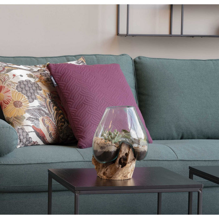 Terrario San, Marrone, Legno, 20x18x20 cm, Epikasa