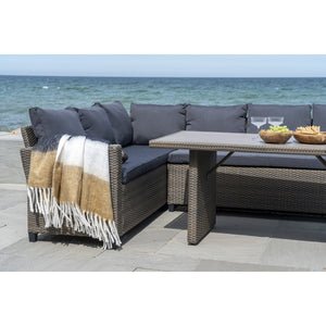 Plaid Sintra, Marrone, Acrilico, 170x130x0,5 cm, Seven Design