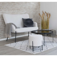 Pianta Artificiale Sorgo, Marrone, Polietilene, 35x30x110 cm, Seven Design