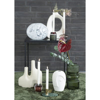 Vaso Decorativo Heather, Verde, Vetro, 12x12x25 cm, Seven Design