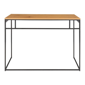 Scrivania Vita, Marrone, Metallo, 45x100x75 cm, Seven Design