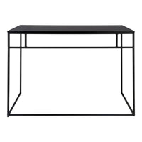 Scrivania Vita, Nero, Metallo, 45x100x75 cm, Seven Design