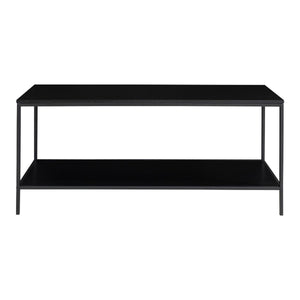 Tavolo Consolle Vita, Nero, Metallo, 100x36x45 cm, Seven Design