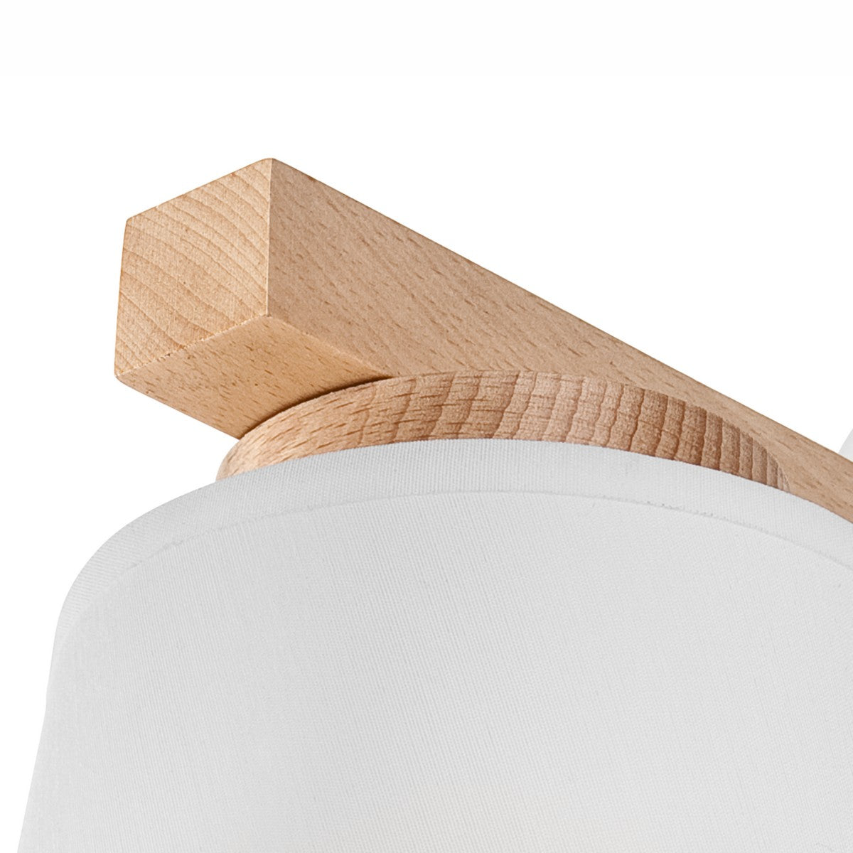 Lampada a Parete Ellie, Bianco, Acciaio, 22x22x24 cm, Seven Design