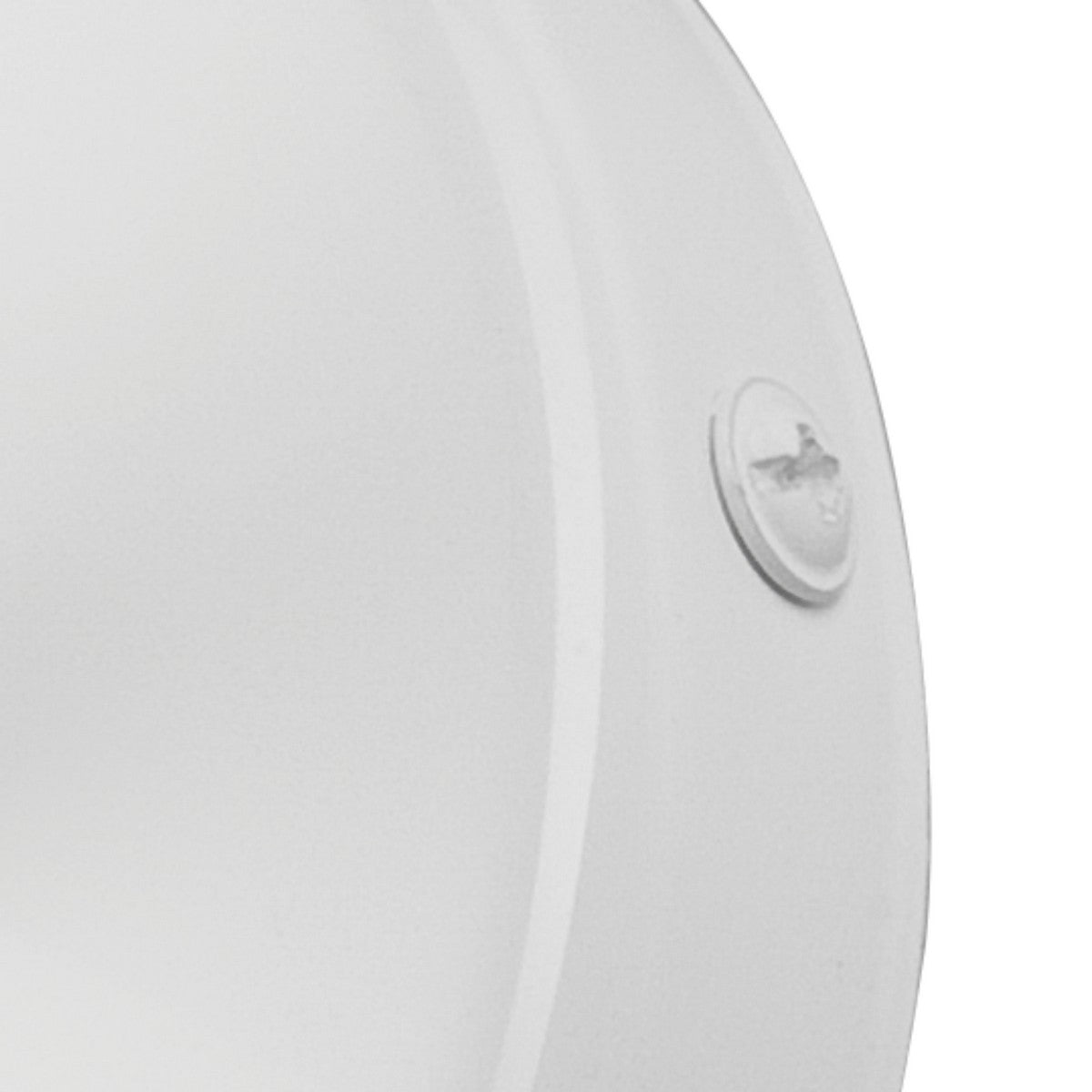 Lampada a Parete Ellie, Bianco, Acciaio, 22x22x24 cm, Seven Design