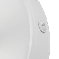 Lampada a Parete Ellie, Bianco, Acciaio, 22x22x24 cm, Seven Design