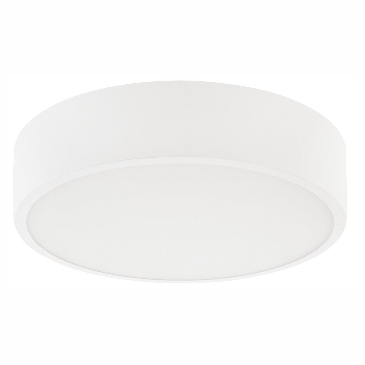 Lampada a Soffitto Dante, Bianco, Acciaio, 36x36x8 cm, Seven Design