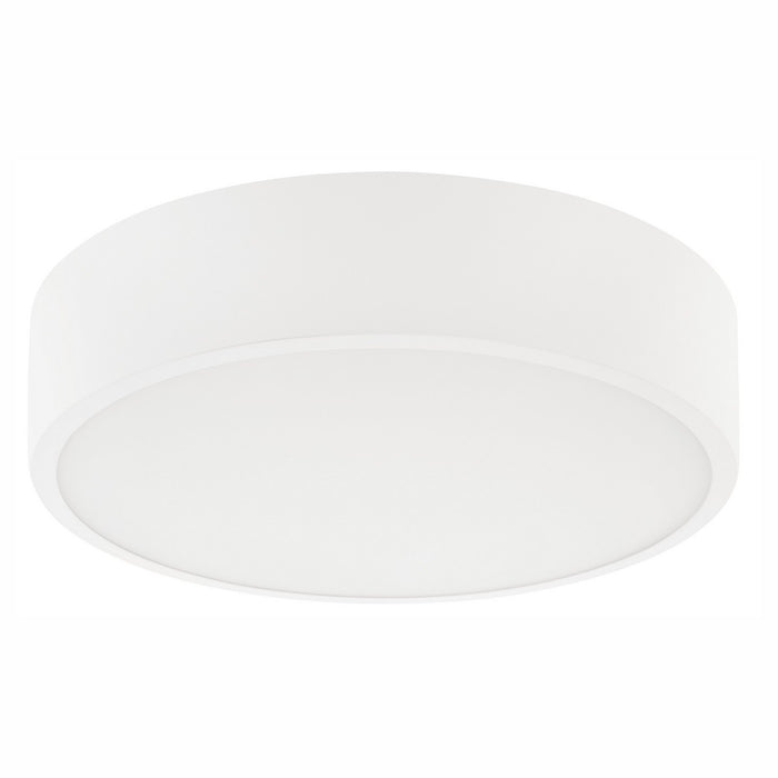 Lampada a Soffitto Dante, Bianco, Acciaio, 36x36x8 cm, Seven Design