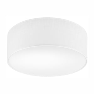 Lampada a Soffitto Vivian, Bianco, Plastica, 35x35x13 cm, Seven Design