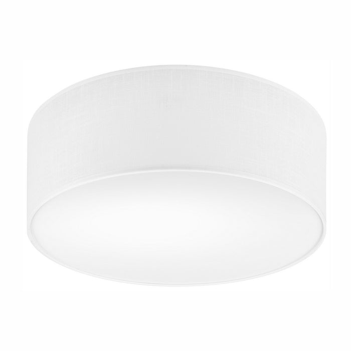 Lampada a Soffitto Vivian, Bianco, Plastica, 35x35x13 cm, Seven Design