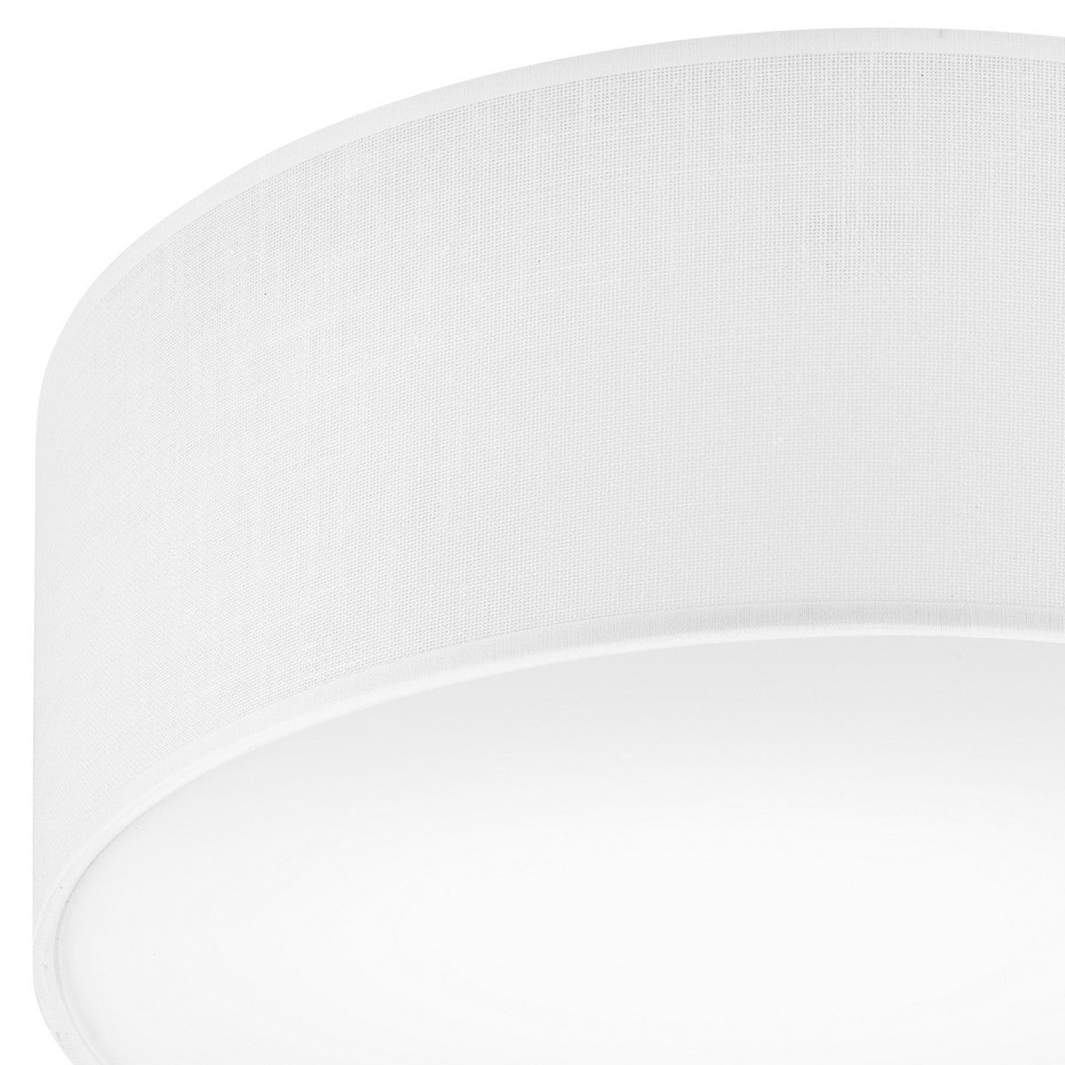 Lampada a Soffitto Vivian, Bianco, Plastica, 35x35x13 cm, Seven Design