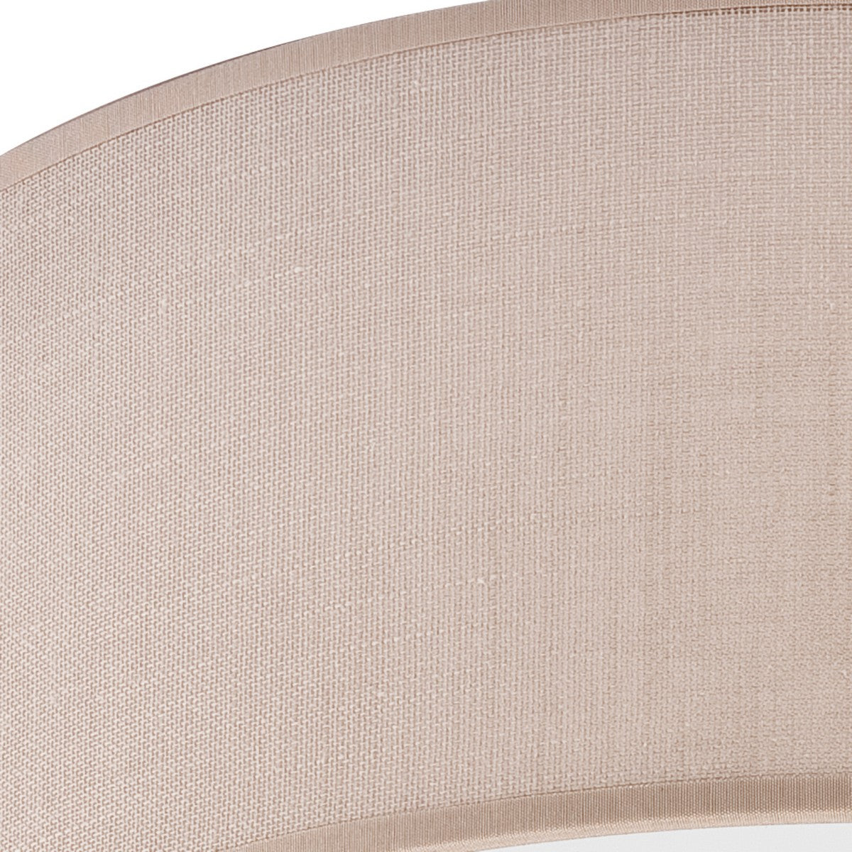 Lampada a Soffitto Vivian, Beige, Plastica, 45x45x13 cm, Seven Design