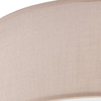 Lampada a Soffitto Vivian, Beige, Plastica, 45x45x13 cm, Seven Design