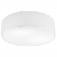 Lampada a Soffitto Vivian, Bianco, Plastica, 45x45x13 cm, Seven Design