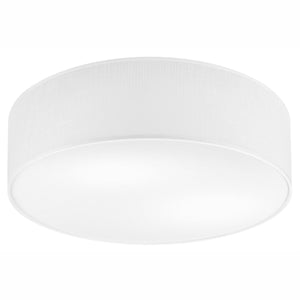Lampada a Soffitto Vivian, Bianco, Plastica, 45x45x13 cm, Seven Design