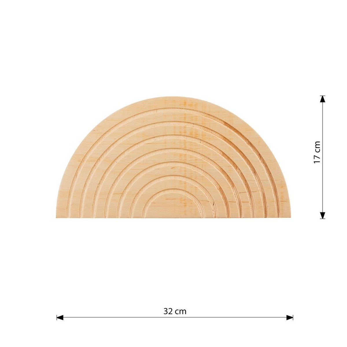 Lampada a Soffitto Gaspar, Marrone, Legno, 35x35x8 cm, Seven Design