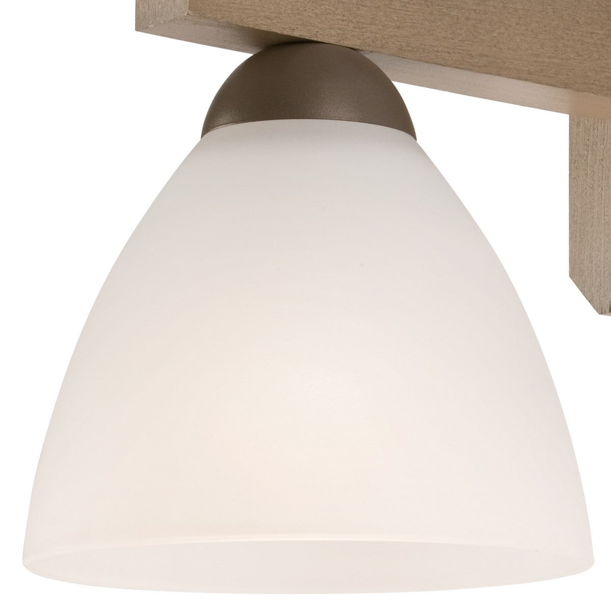 Lampada a Soffitto Adriano, Marrone, Acciaio, 36x36x21 cm, Seven Design