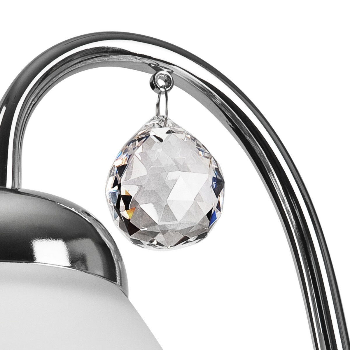 Lampada a Parete Miranda, Argento, Acciaio, 14x14x20 cm, Seven Design