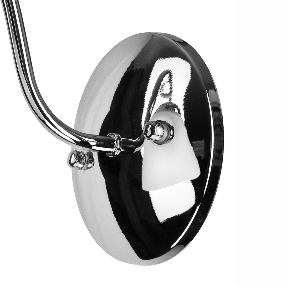 Lampada a Parete Miranda, Argento, Acciaio, 14x14x20 cm, Seven Design