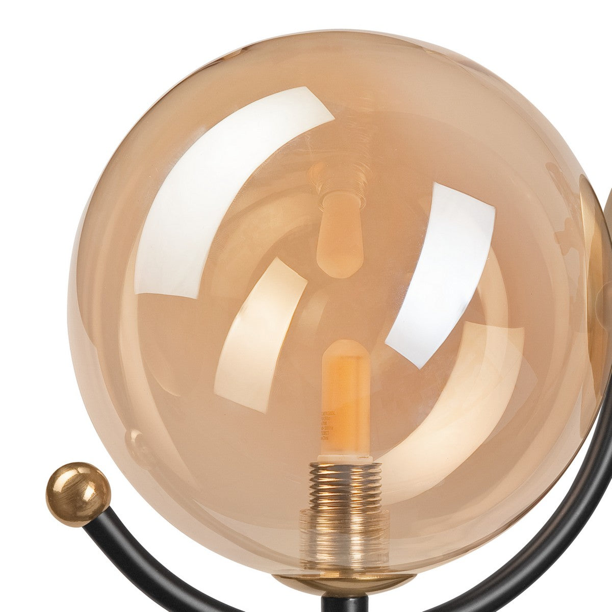 Lampada a Parete Georgia, Oro, Acciaio, 14,5x12x20 cm, Seven Design