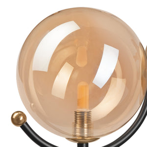 Lampada a Parete Georgia, Oro, Acciaio, 14,5x12x20 cm, Seven Design