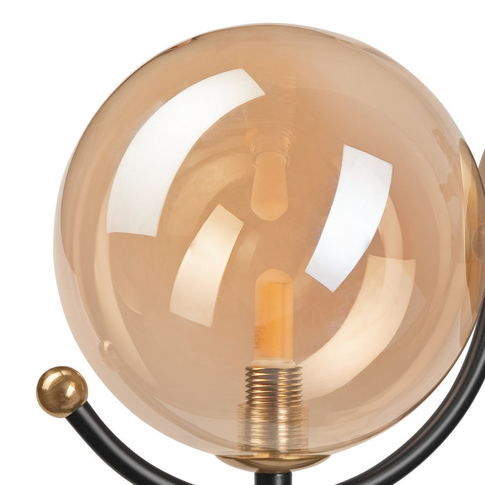 Lampada a Parete Georgia, Oro, Acciaio, 14,5x12x20 cm, Seven Design