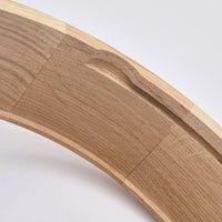 Lampada a Soffitto Eveline 16, Marrone, Legno, 37x37x8 cm, Seven Design