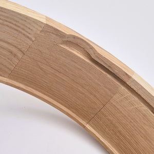 Lampada a Soffitto Eveline 16, Marrone, Legno, 37x37x8 cm, Seven Design