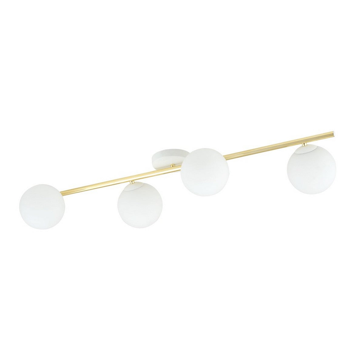 Lampada a Soffitto Splendi 11, Oro, Acciaio, 100x20x29 cm, Seven Design
