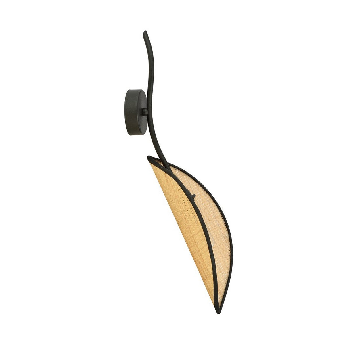 Lampada a Parete Lotus, Marrone, Acciaio, 12x51x12 cm, Seven Design