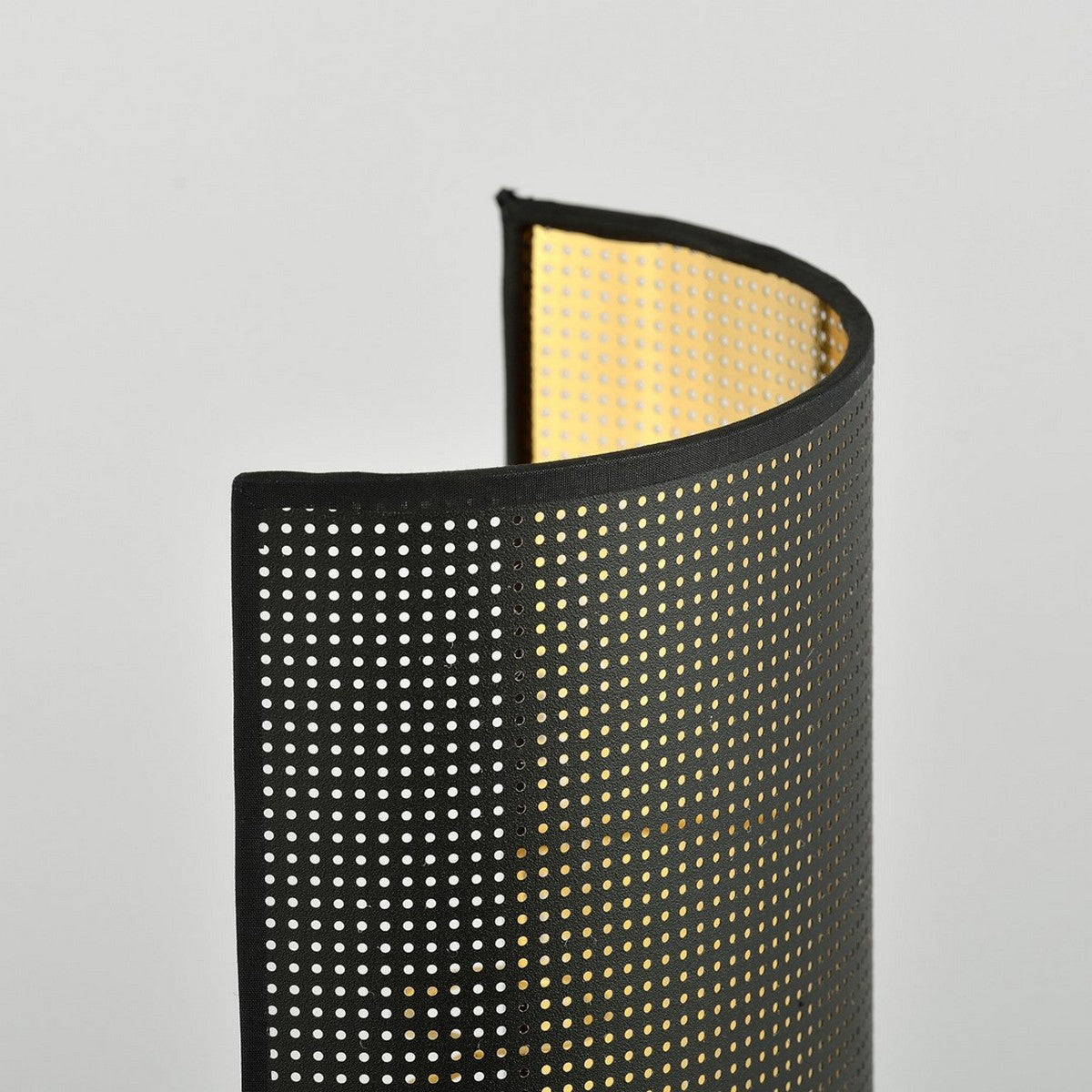 Lampada a Parete Aston, Nero, Acciaio, 18x32x8 cm, Seven Design