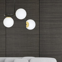 Lampada a Soffitto Ragnar, Nero, Acciaio, 57x51x40 cm, Seven Design