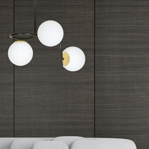 Lampada a Soffitto Ragnar, Nero, Acciaio, 57x51x40 cm, Seven Design