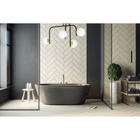 Lampada a Soffitto Ragnar, Nero, Acciaio, 91x48x40 cm, Seven Design