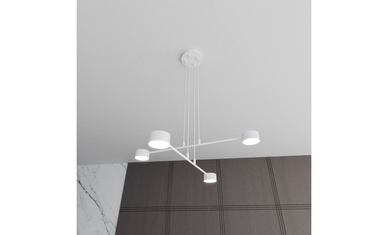 Lampada a Parete Spiral, Bianco, Acciaio, 17x29x17 cm, EPIKASA