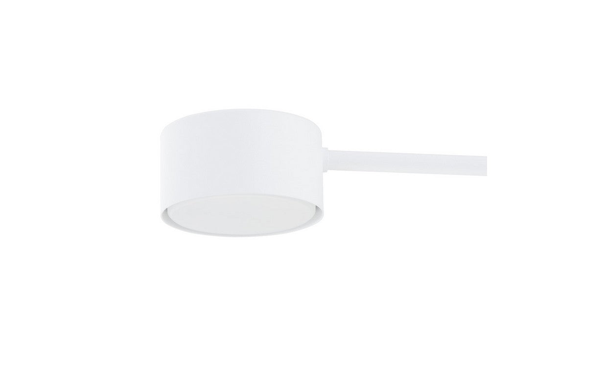 Lampada a Parete Spiral, Bianco, Acciaio, 17x29x17 cm, EPIKASA