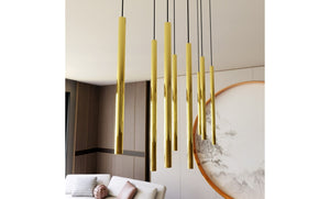 Lampada a Soffitto Halo, Bianco, Acciaio, 60x20x60 cm, EPIKASA