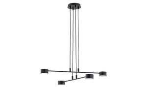 Lampada a Soffitto Halo, Bianco, Acciaio, 60x20x8 cm, EPIKASA