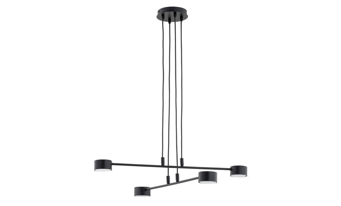 Lampada a Soffitto Halo, Bianco, Acciaio, 60x20x8 cm, EPIKASA