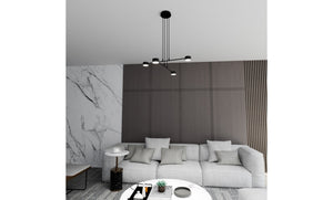 Lampada a Soffitto Halo, Bianco, Acciaio, 60x20x8 cm, EPIKASA