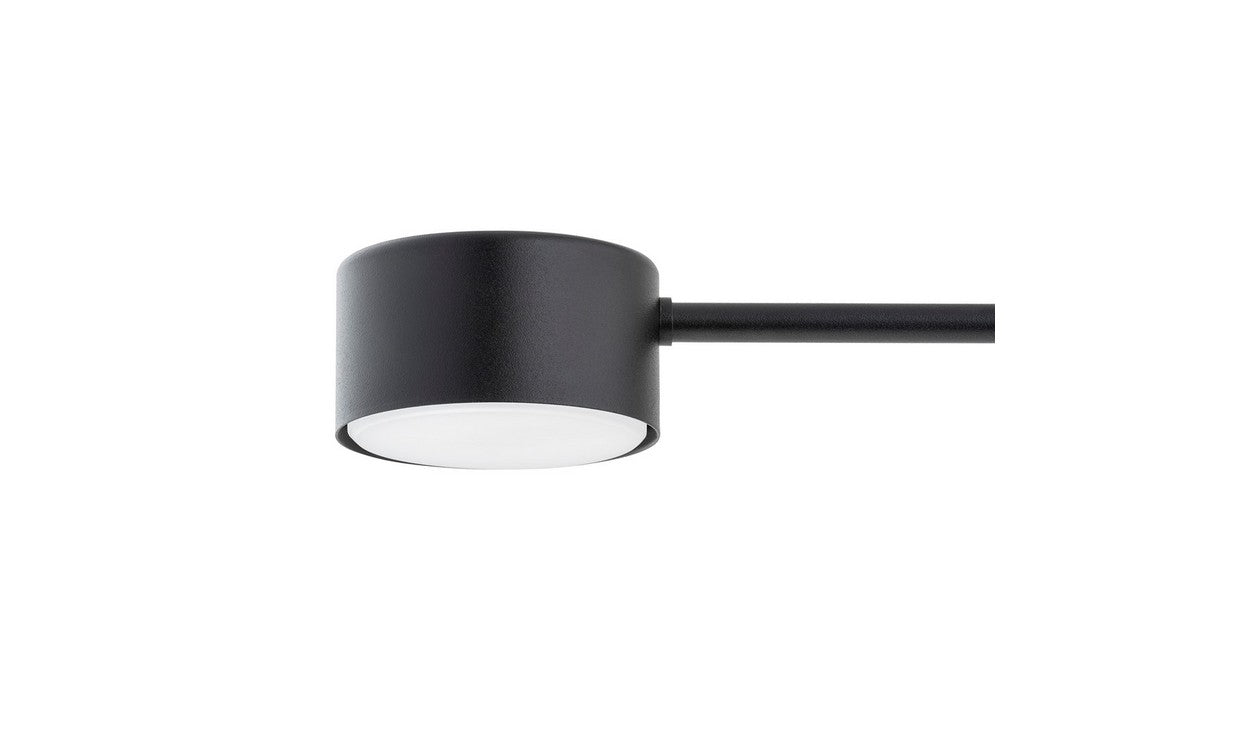 Lampada a Soffitto Halo, Bianco, Acciaio, 60x20x8 cm, EPIKASA