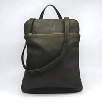 Zaino Palermo, Nero, Vera Pelle, 30x11x33 cm, Soteira