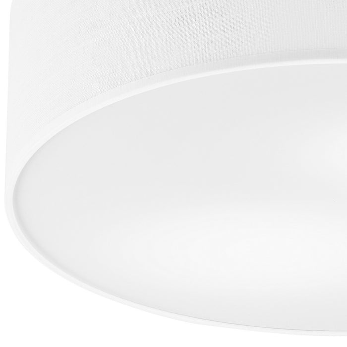 Lampada a Soffitto Paolo, Bianco, Legno, 17x40x40 cm, EPIKASA