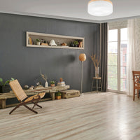 Lampada a Soffitto Paolo, Bianco, Legno, 17x50x50 cm, EPIKASA