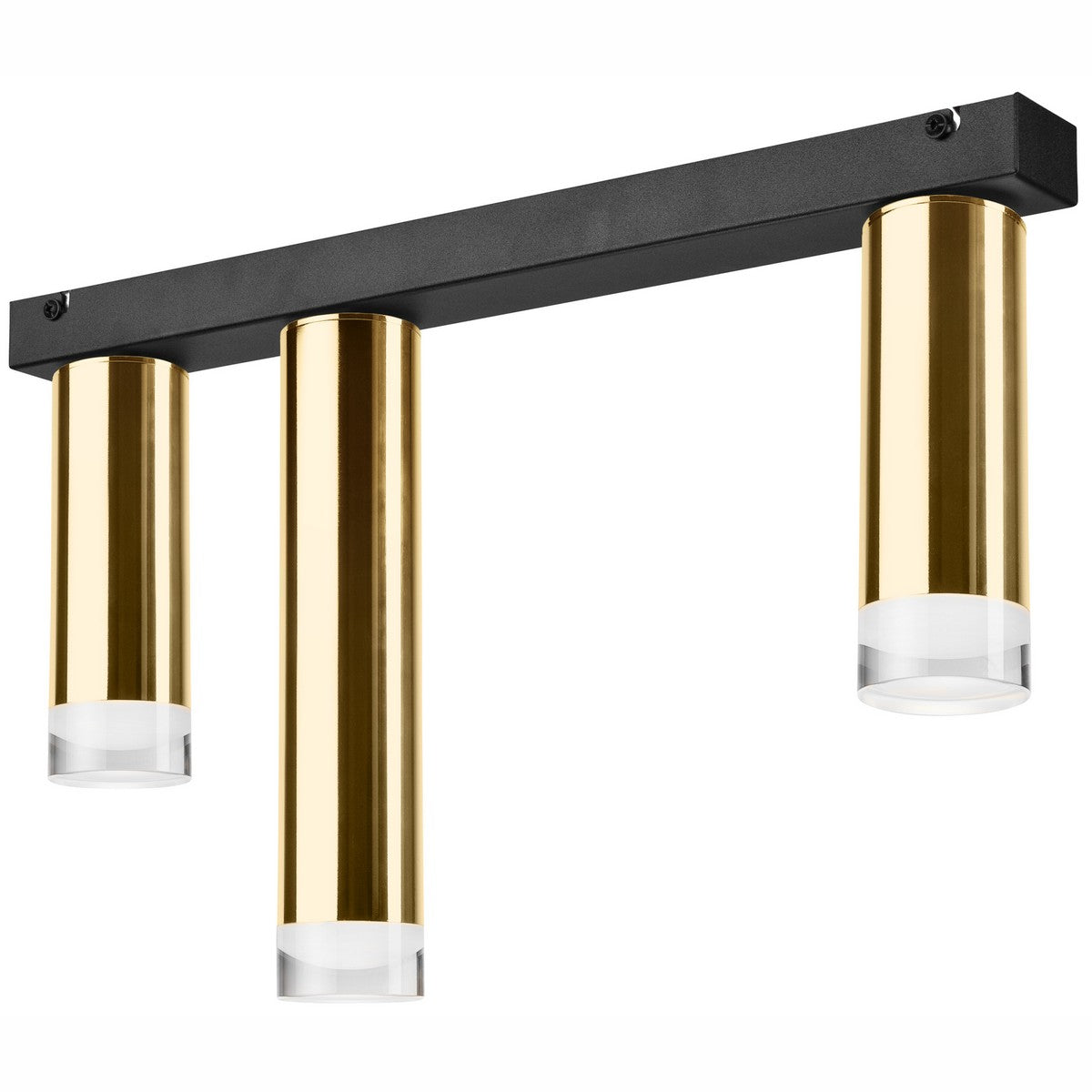 Lampada a Soffitto Diego 2, Oro, Metallo, 31,5x50x8 cm, Seven Design