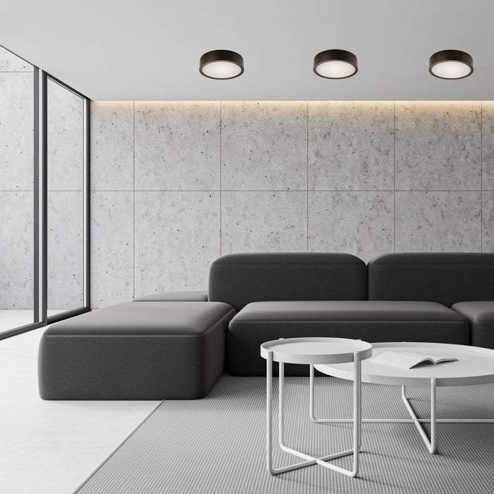 Lampada a Soffitto Eveline 11, Marrone, Legno, 8x27x27 cm, Seven Design