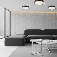 Lampada a Soffitto Eveline 15, Marrone, Legno, 8x47x47 cm, Seven Design