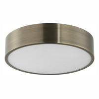 Lampada a Soffitto Dante, Argento, Metallo, 8x36x36 cm, EPIKASA