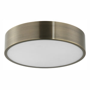Lampada a Soffitto Dante, Argento, Metallo, 8x36x36 cm, EPIKASA